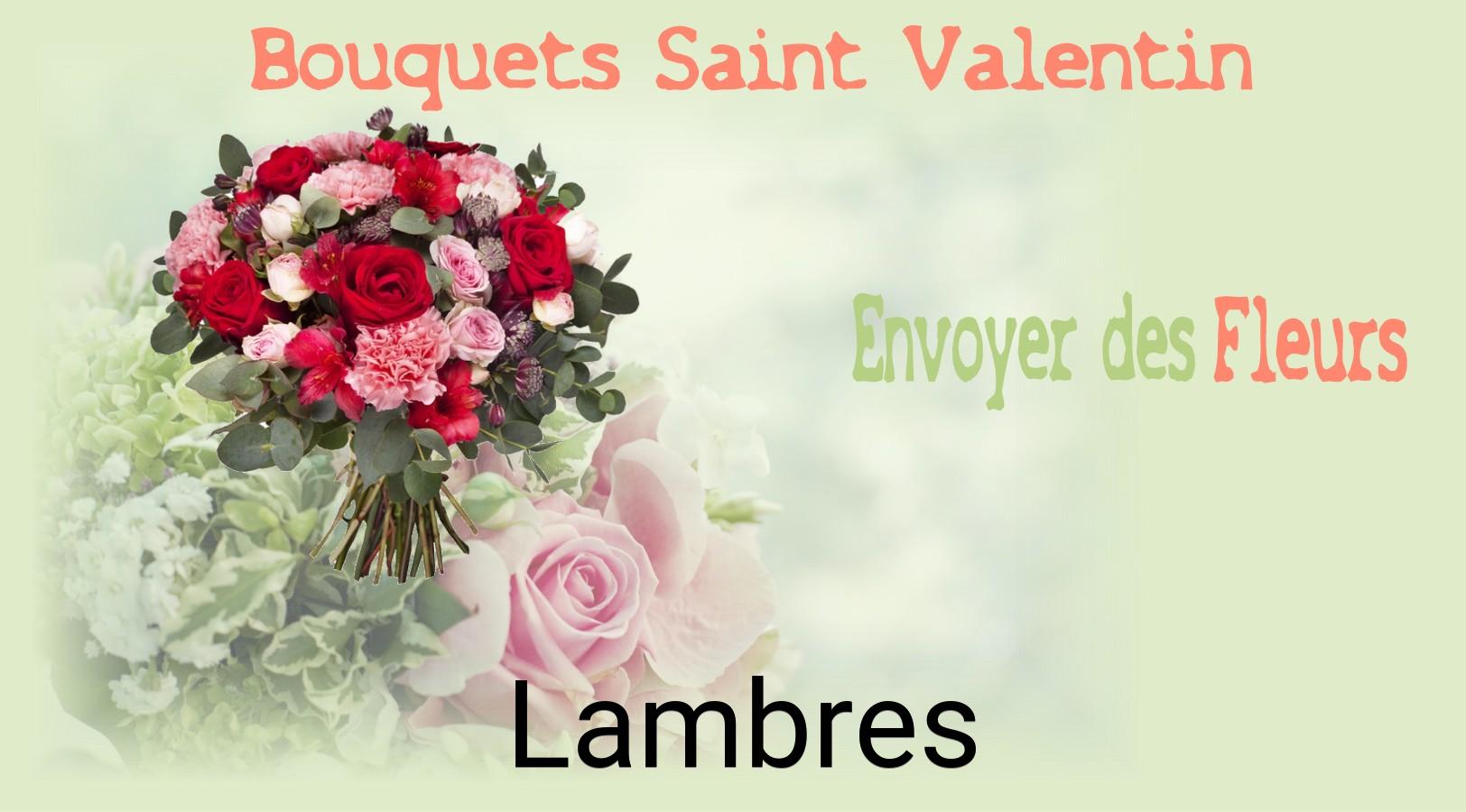 Roses de Saint-Valentin livrées à Lambres